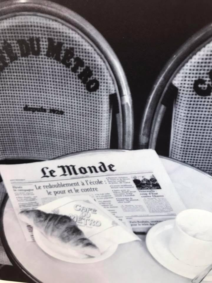 Logo for Le Monde frisør as